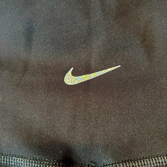 NIKE Yoga Dri-Fit Black Women's Shorts 6.5” - Picture 3 of 5